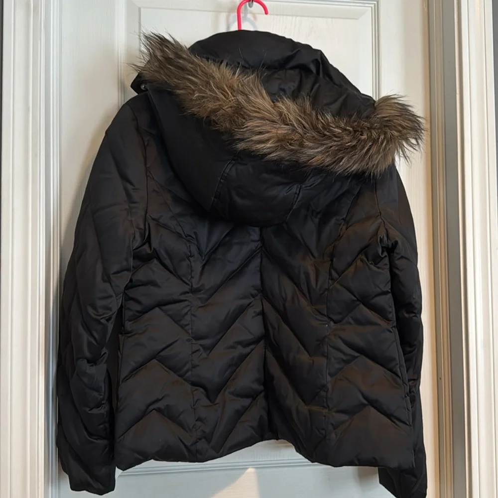 Nine West hooded puffer winter jacket